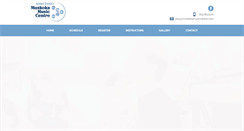 Desktop Screenshot of muskokamusiccentre.com